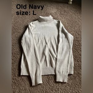 Old Navy Nude Turtle Neck Sweater